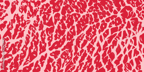 Meat marbled background. Vector illustration