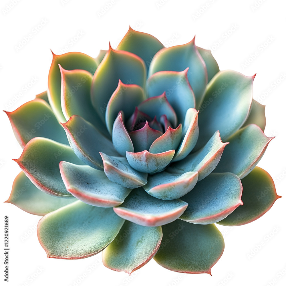 Front view of a Echeveria Lola Succulent isolated on a white transparent background Front view of a Echeveria Lola Succulent isolated on a white transparent background