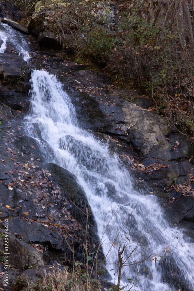 Naklejka premium North Georgia waterfall