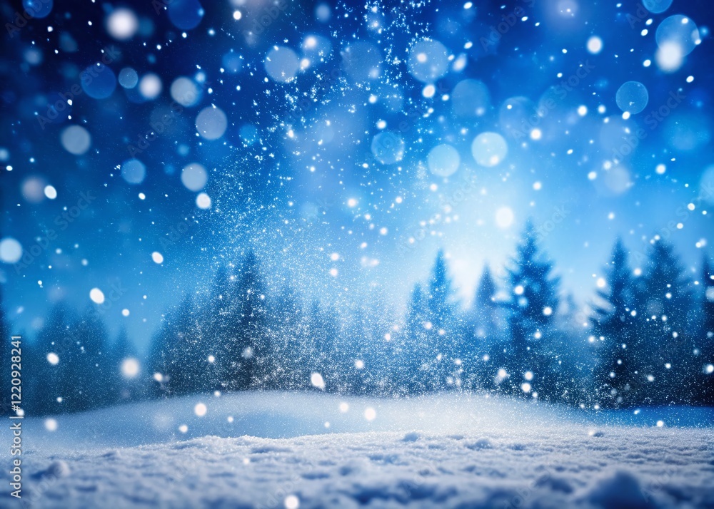 Panoramic Winter Scene: Realistic Falling Snow on a Clean Background, Perfect for Compositing Panoramic Winter Scene: Realistic Falling Snow on a Clean Background, Perfect for Compositing