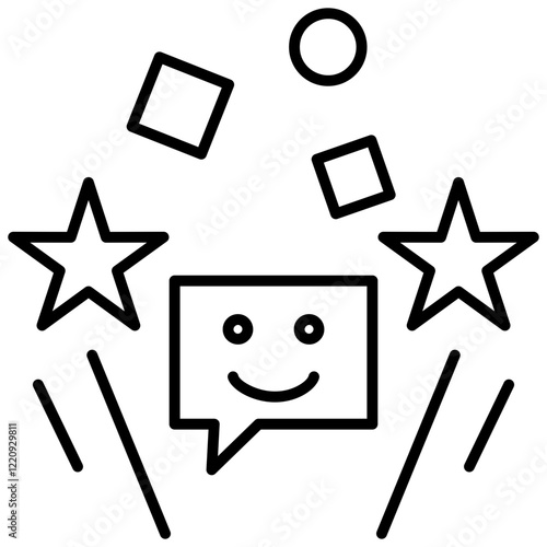 Fun Outline Icon