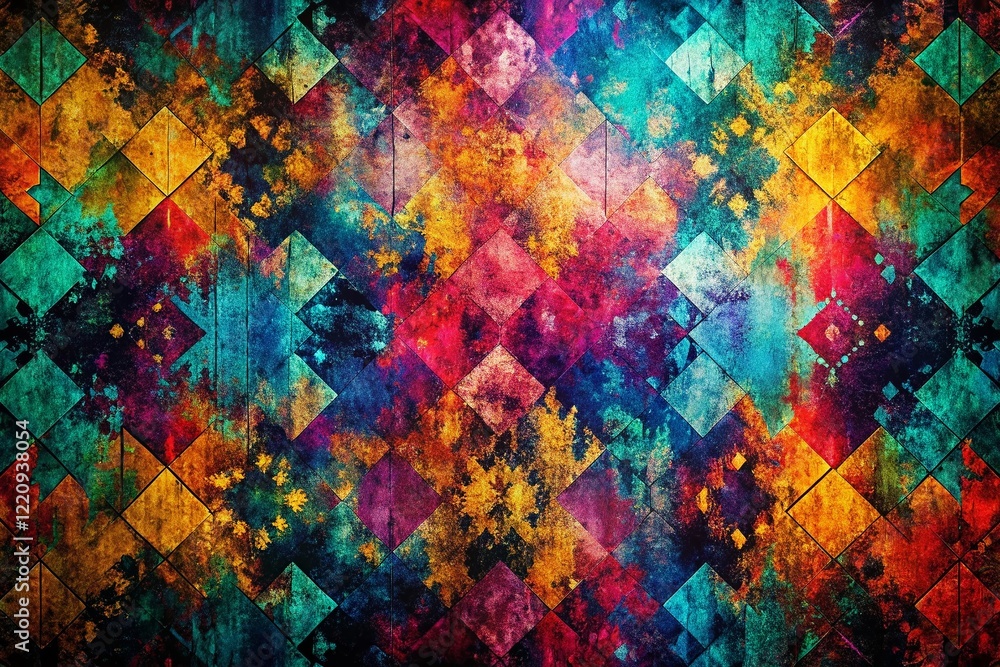 Grunge Abstract Pattern Background with Text Space: High-Resolution Stock Photo Grunge Abstract Pattern Background with Text Space: High-Resolution Stock Photo