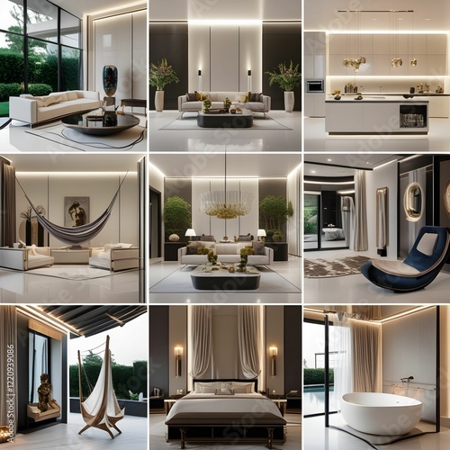 Luxurious Sophistication: An Opulent Interior Design with Elegance and Style