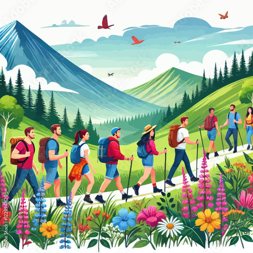 Group nature hike (2)