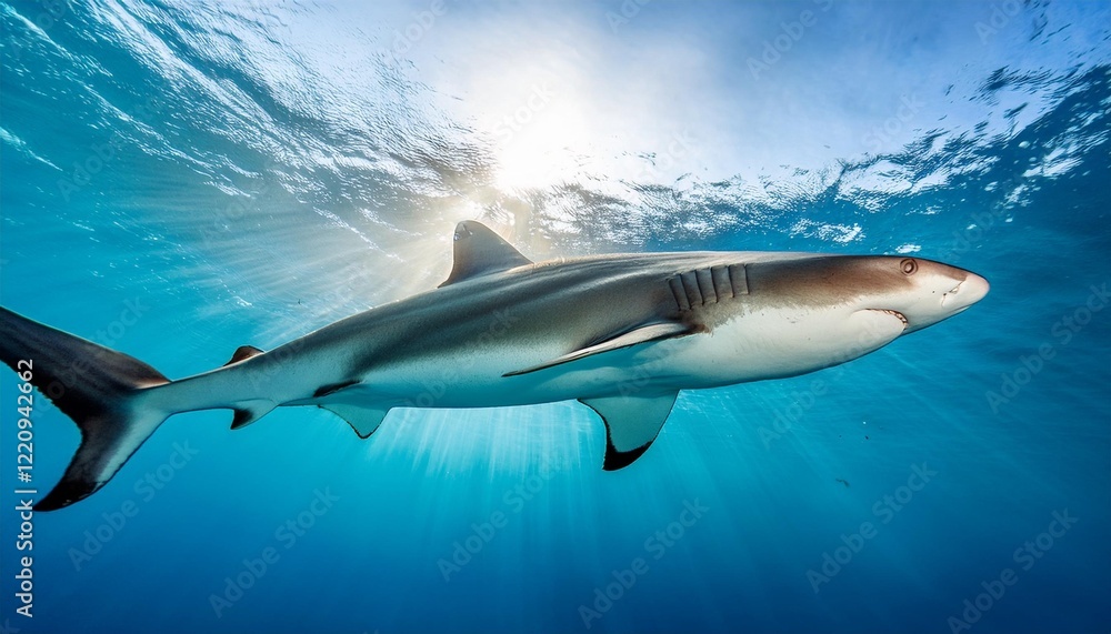 Fototapeta premium shark in the sea