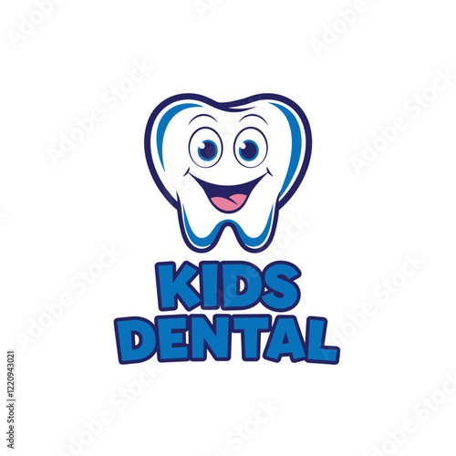 Kids Dental Logo Template Design