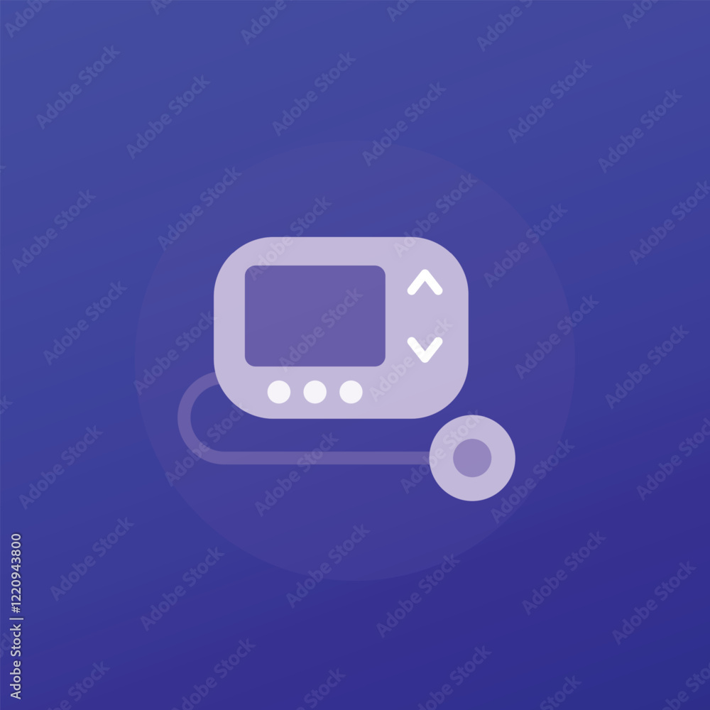 insulin pump icon, transparent design insulin pump icon, transparent design