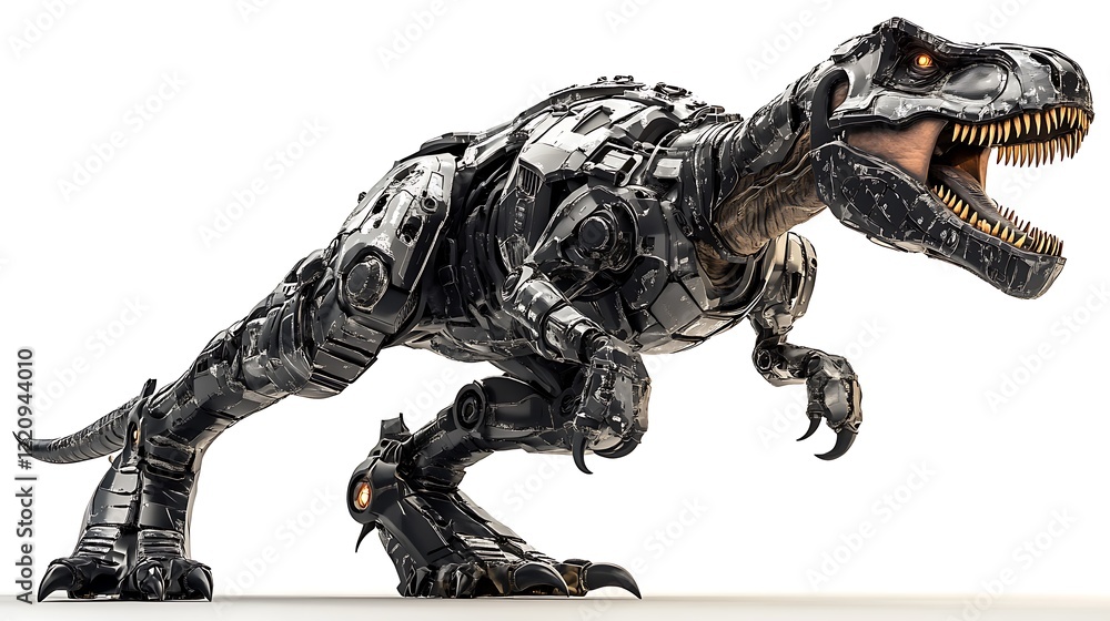 Mechano-Rex: A Futuristic Robotic Tyrannosaurus Mechano-Rex: A Futuristic Robotic Tyrannosaurus