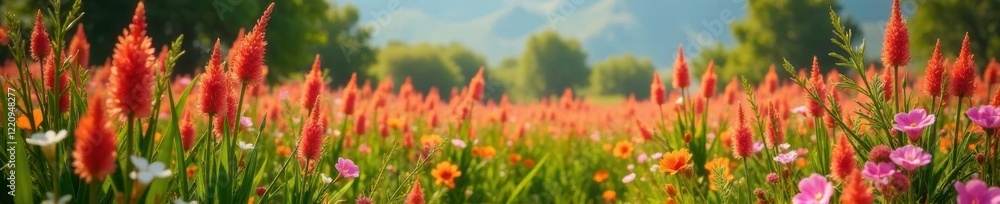 Garza Blanca flowers in full bloom among reeds, natural environments, blooming flowers Garza Blanca flowers in full bloom among reeds, natural environments, blooming flowers