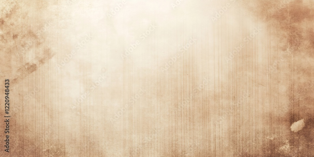 Obraz premium Light beige textured empty background with vertical stripes and copy space, suitable for backgrounds and textures