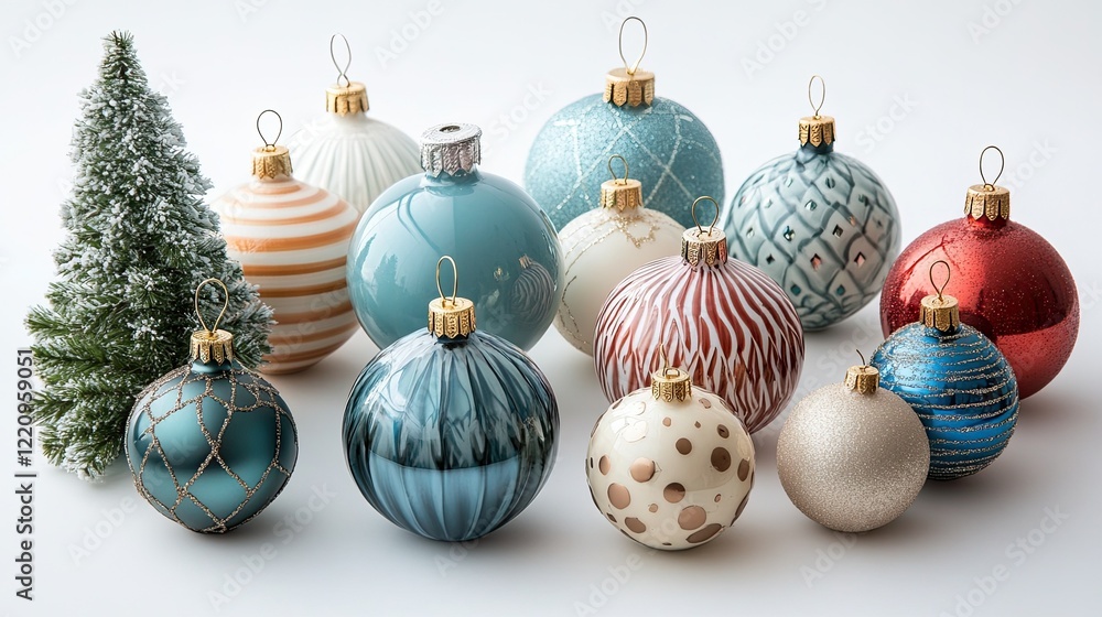 Close-up of Christmas ornaments Close-up of Christmas ornaments