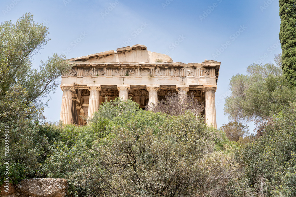 Temple of Hephaestus in Athens in Greece Temple of Hephaestus in Athens in Greece