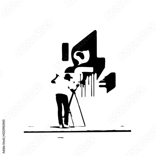 Artist Vector Logo Design