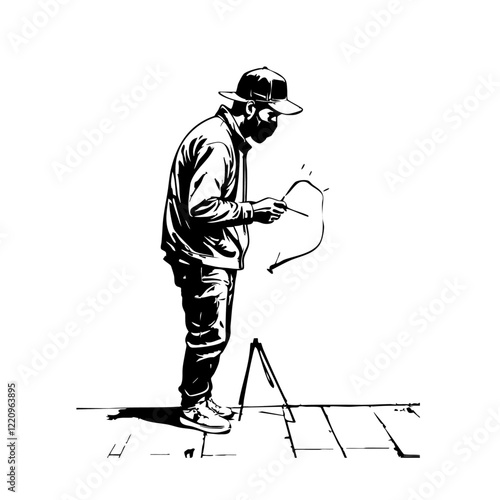 Artist Vector Logo Design