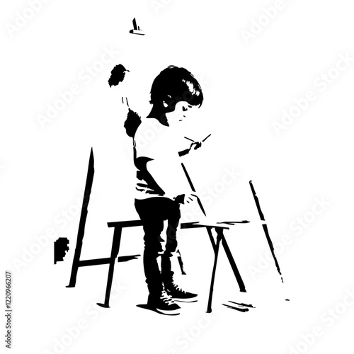 Artist Vector Logo Design