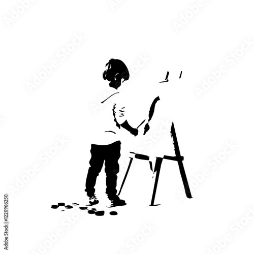 Artist Vector Logo Design