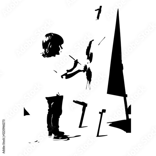 Artist Vector Logo Design