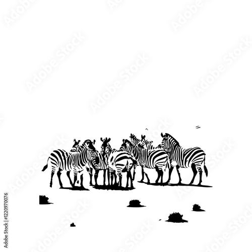 Zebra Vector Logo Design