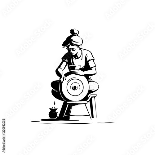 Potter at the Wheel