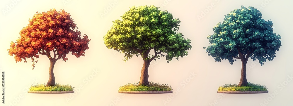Fototapeta premium Tree of life, digital illustration