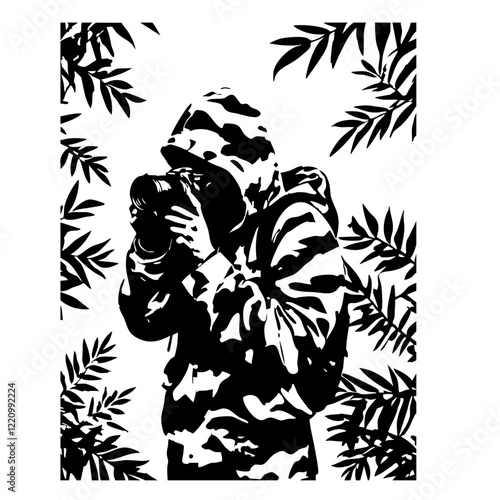 Stealth Photographer in Nature