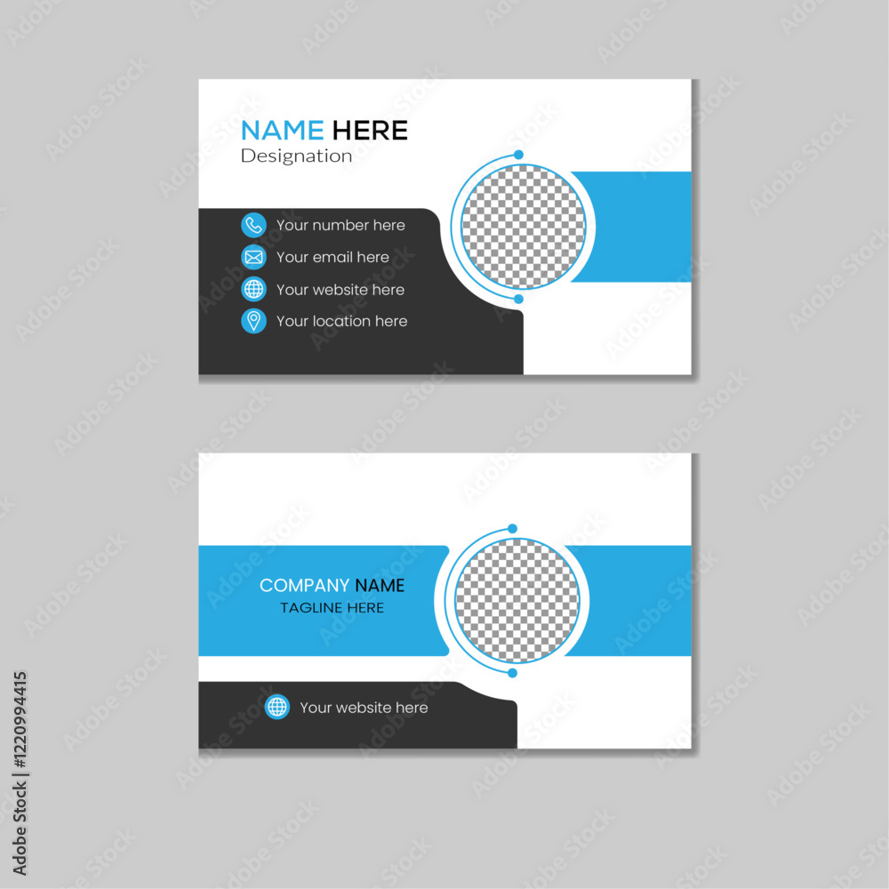 Modern and simple business card design Modern and simple business card design