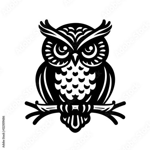 owl on a branch