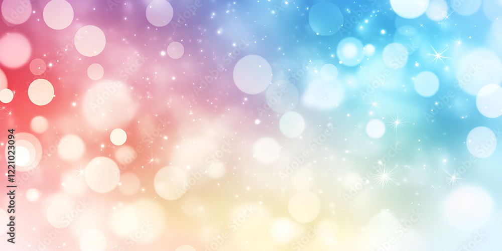 Vibrant Multicolored Bokeh Background Vibrant Multicolored Bokeh Background
