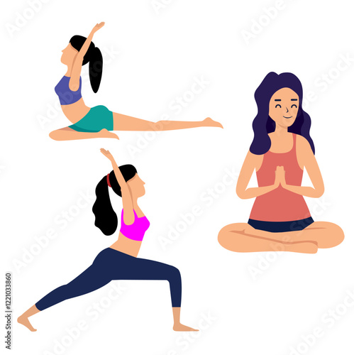 Exercise vector File for Banner, or Business
