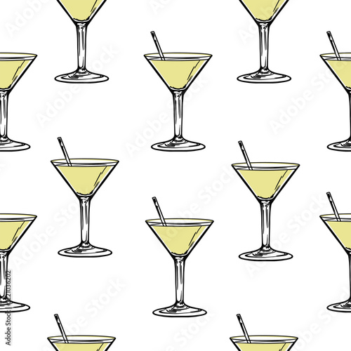 Detailed Cocktail Vector Art Collection for Creative and Professional Use