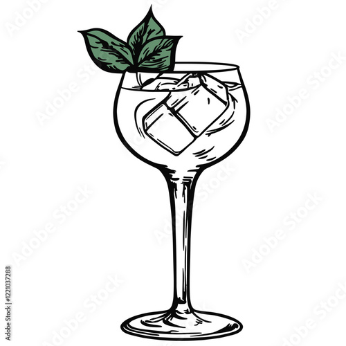 Detailed Cocktail Vector Art Collection for Creative and Professional Use