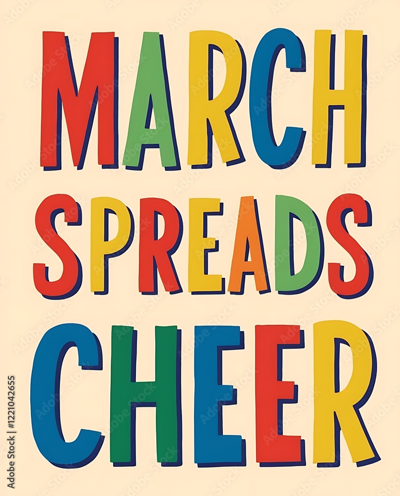 March Spreads Cheer A Colorful Spring Message March Spreads Cheer A Colorful Spring Message