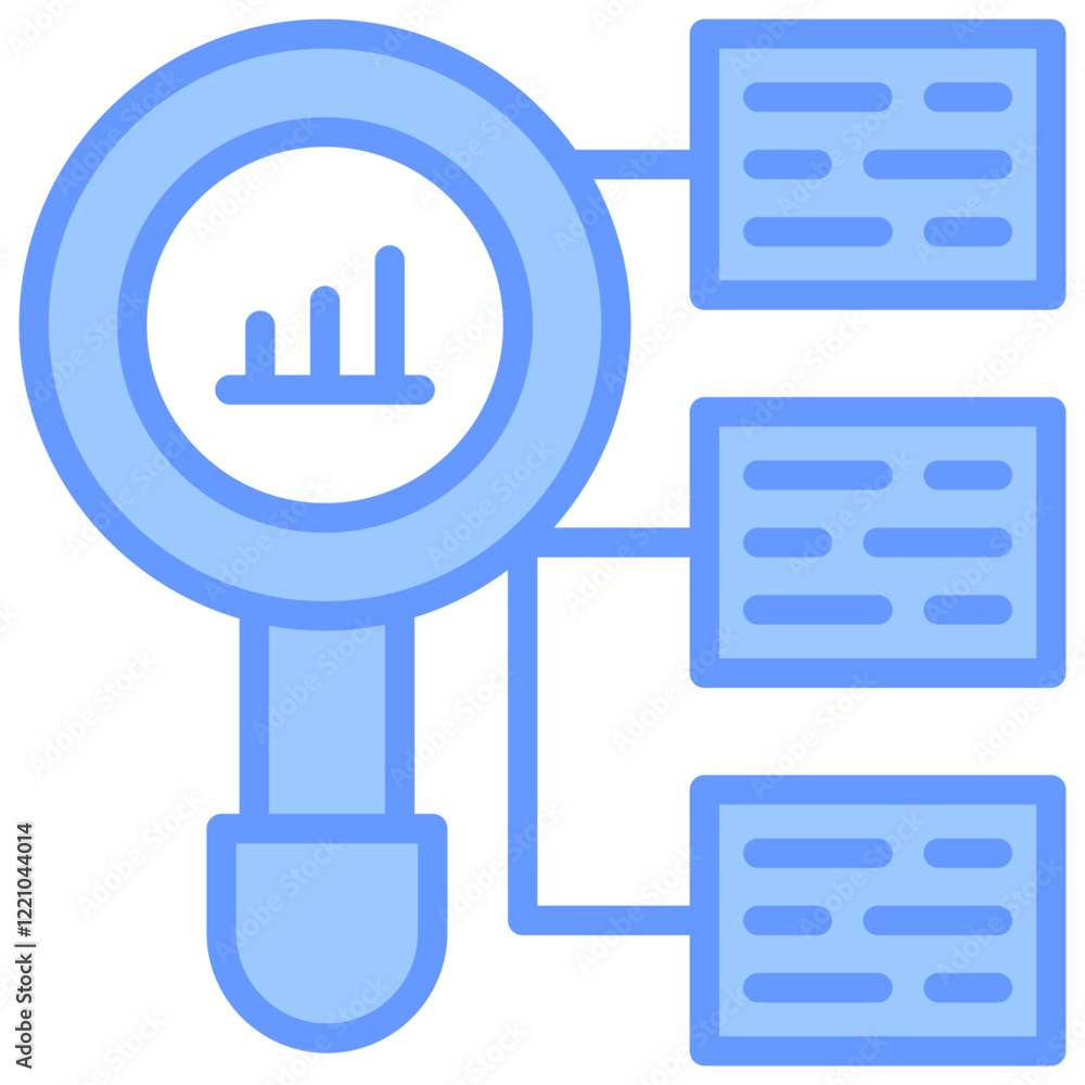 Data Classification Icon Data Classification Icon