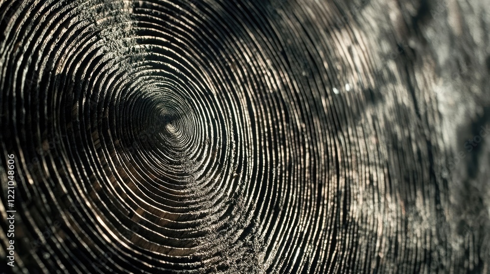 Concentric Circles In Aged Wood Grain Texture Concentric Circles In Aged Wood Grain Texture