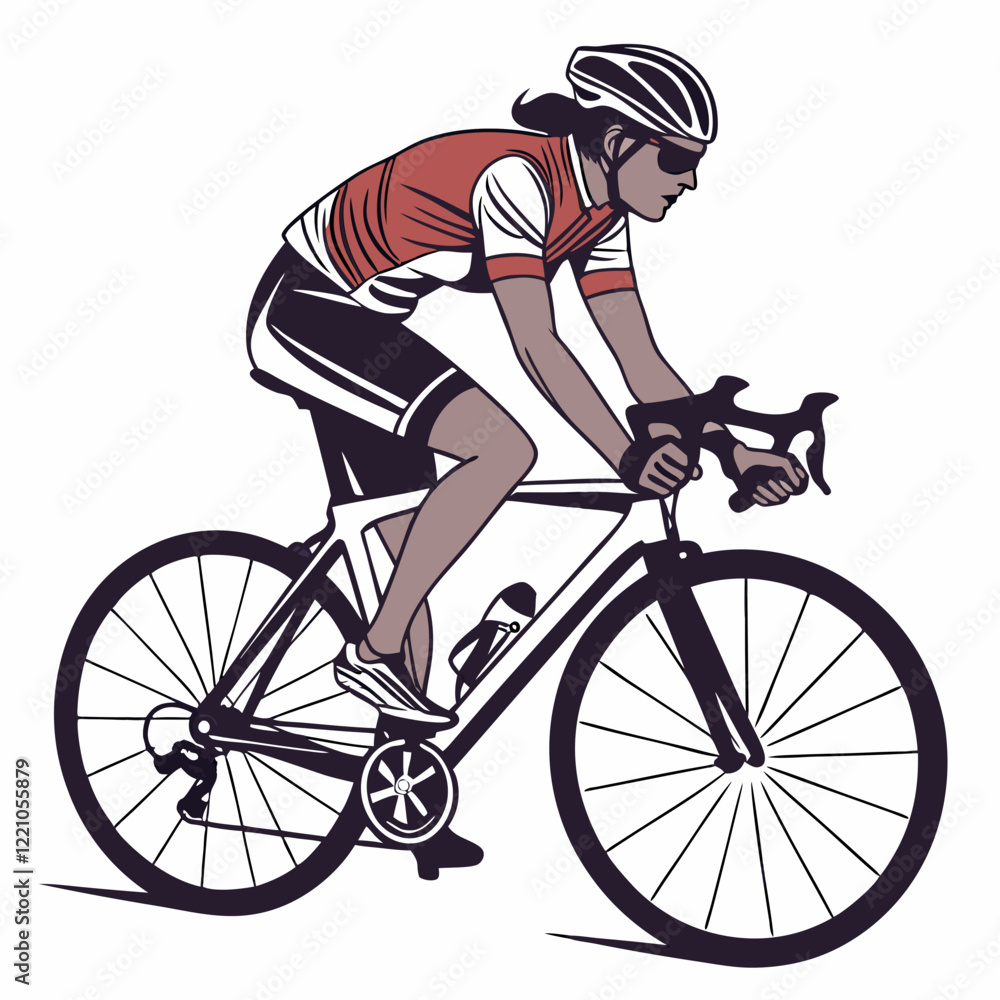 Naklejka premium Fitness illustrations vector clipart