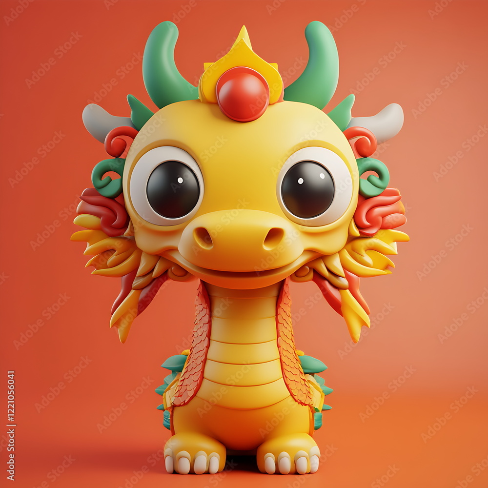 Close up of a cute face of a dragon. Close up of a cute face of a dragon.