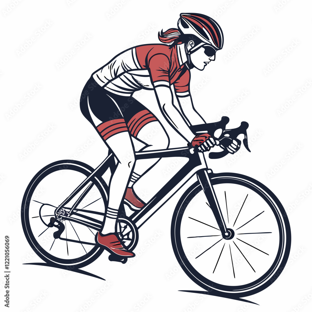 Naklejka premium Fitness illustrations vector clipart