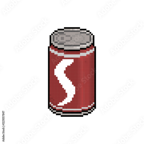 COLD SODA SOFTDRINK  PIXEL ART