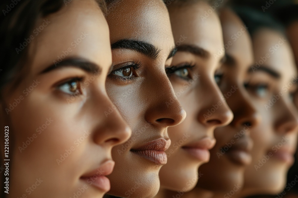 Diversity of human faces Diversity of human faces
