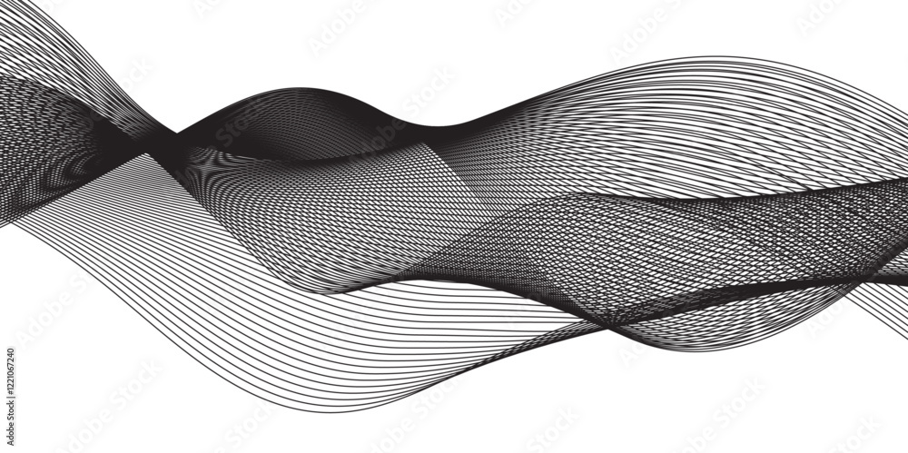 Abstract background wave line in vector business texture. Pattern line blend curve flow futuristic background. Modern background futuristic energy sound waves technology concept background. Abstract background wave line in vector business texture. Pattern line blend curve flow futuristic background. Modern background futuristic energy sound waves technology concept background.