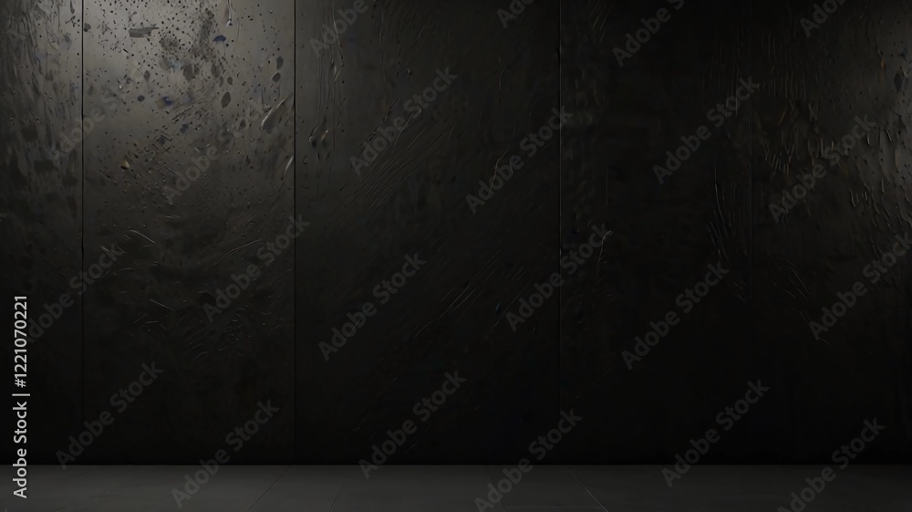 Sleek and tidy black wall surface. Textured background photo. With intricate details for banner, poster and website background. Sleek and tidy black wall surface. Textured background photo. With intricate details for banner, poster and website background.
