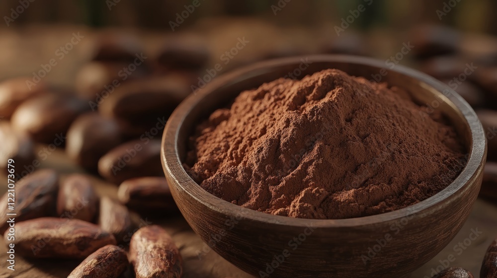 cocoa powder and cocoa beans cocoa powder and cocoa beans