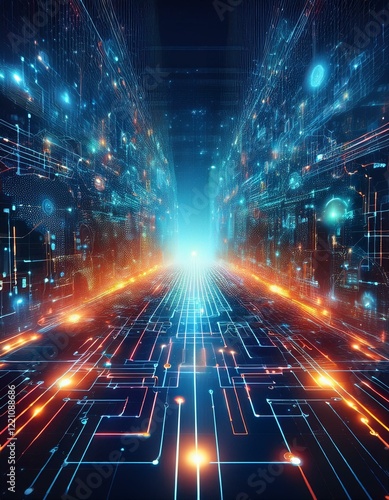 Digital transformation technology strategy, IoT, internet of things. transformation of ideas and the adoption of technology in business in the digital age, enhancing global business capabilities