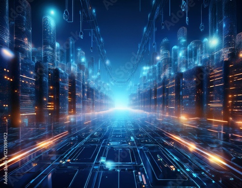 Digital transformation technology strategy, IoT, internet of things. transformation of ideas and the adoption of technology in business in the digital age, enhancing global business capabilities