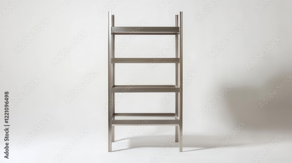 Modern Metal Shelf with Minimalist Design Modern Metal Shelf with Minimalist Design