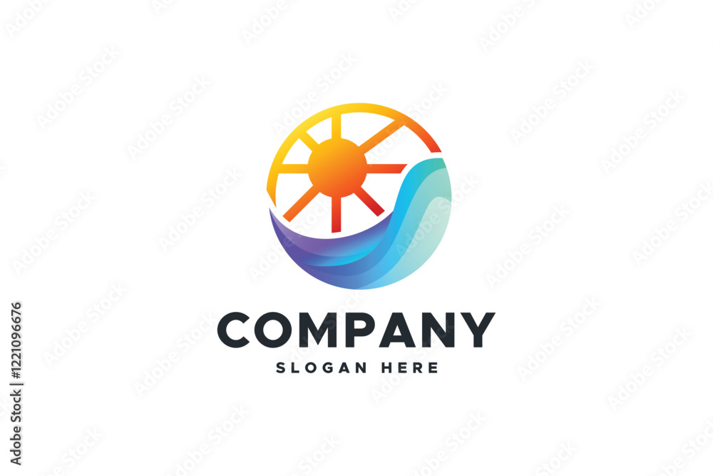 Fototapeta premium Logo_Sunny