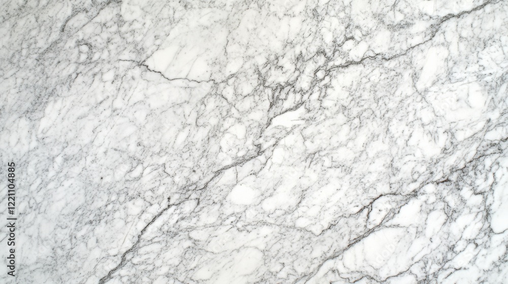 Naklejka premium Elegant White Marble with Gray Veining Background