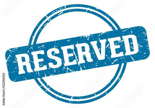 reserved stamp