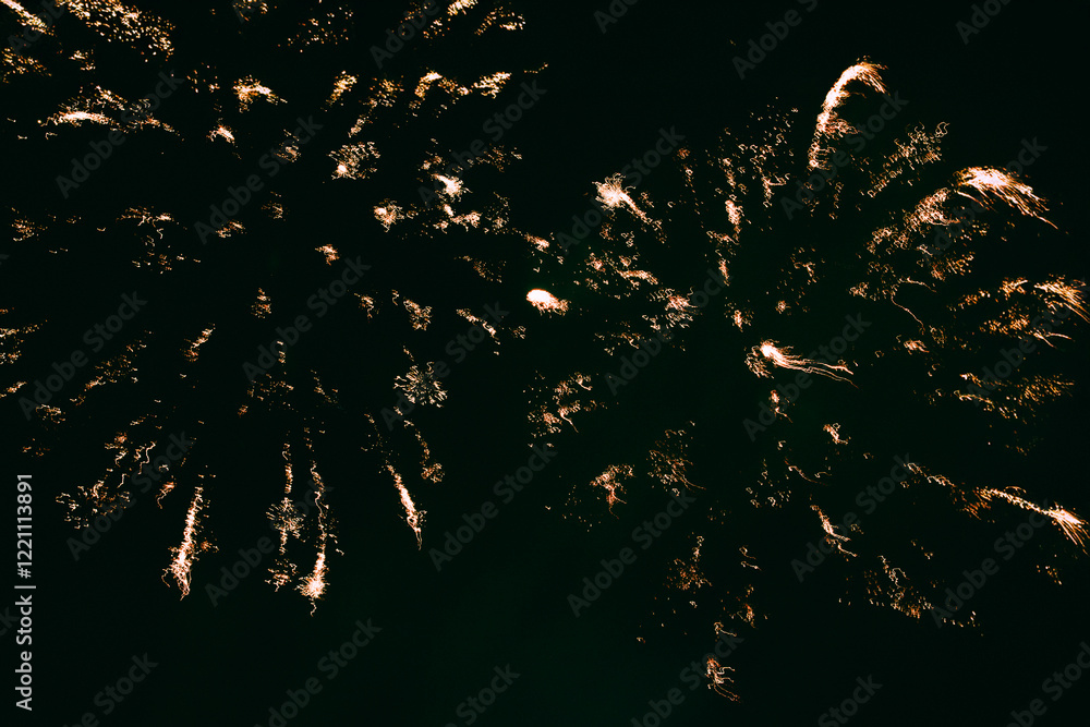 Obraz premium Fireworks, Happy New Year, Chinese new year, Lunar new year