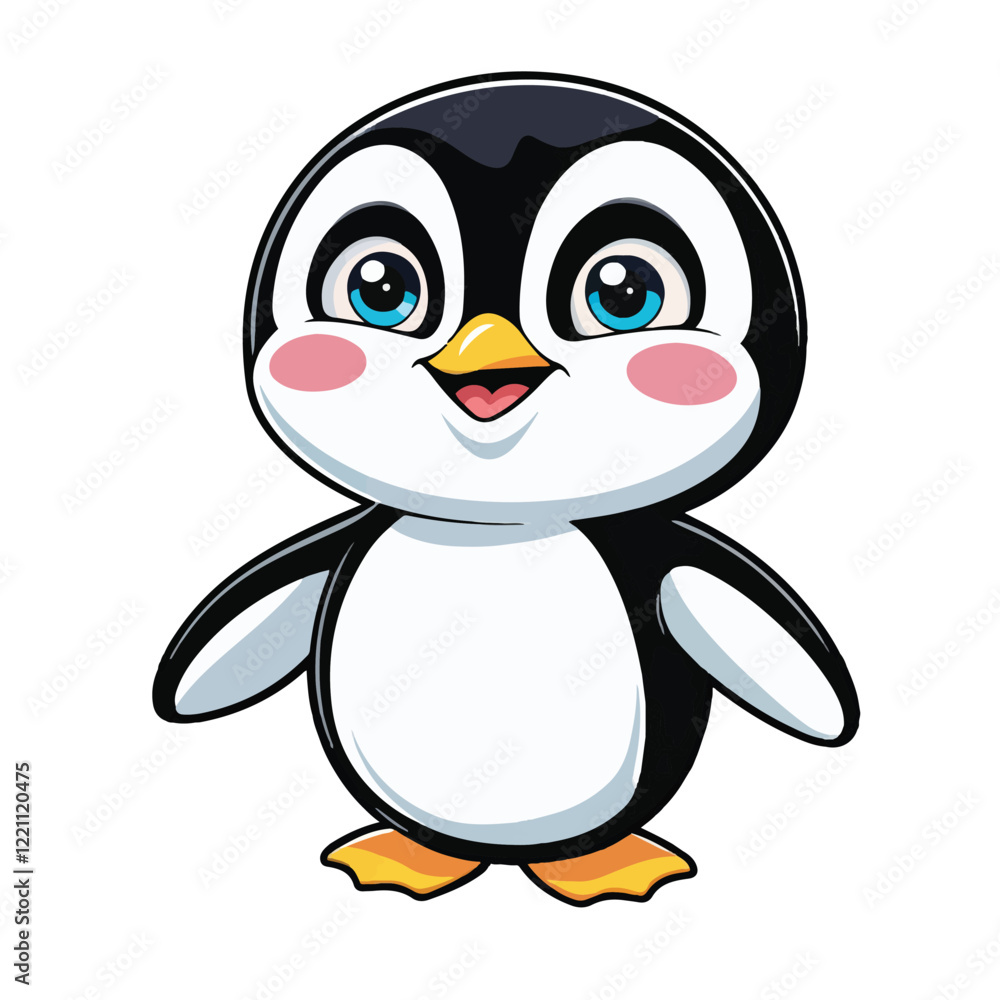 Obraz premium penguin vector illustration design, penguin vector